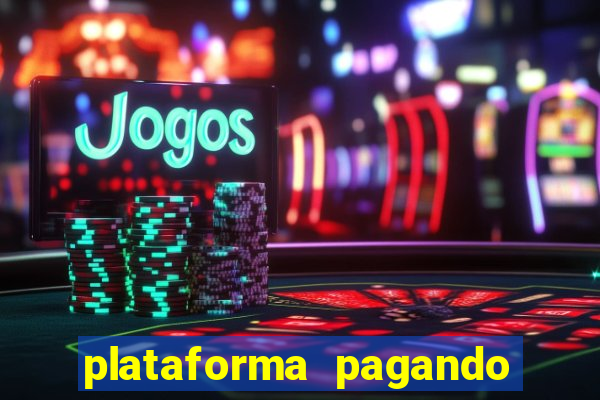 plataforma pagando bonus no cadastro